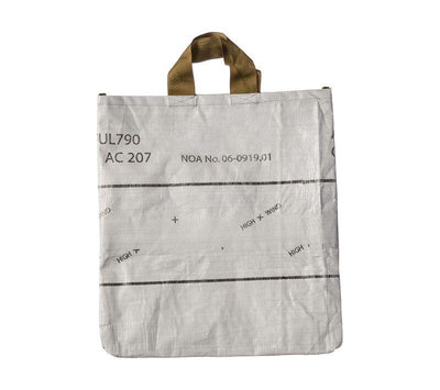 product image for recycled tarp tote bag large design by puebco 4 18