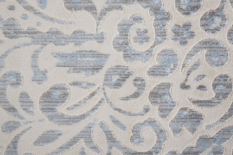 media image for Carini Blue and Ivory Rug by BD Fine Texture Image 1 250