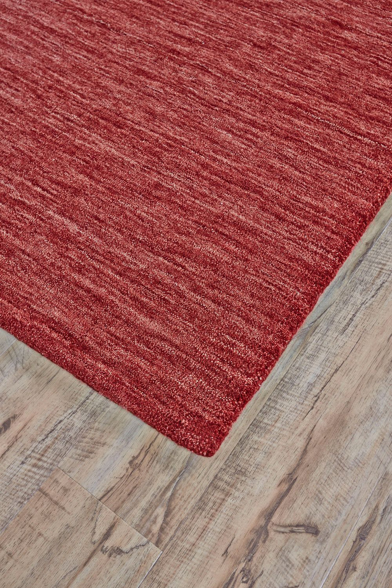media image for Celano Hand Woven Deep and Bright Red Rug by BD Fine Corner Image 1 241
