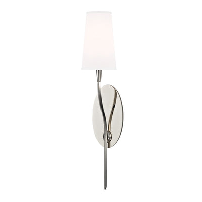 product image for rutland 1 light wall sconce white shade design by hudson valley 2 42
