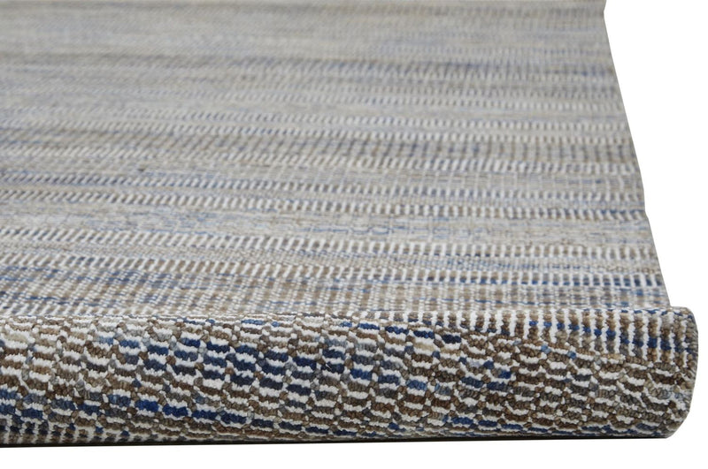 media image for Caldecott Hand Knotted Dark and Warm Gray Rug by BD Fine Roll Image 1 24