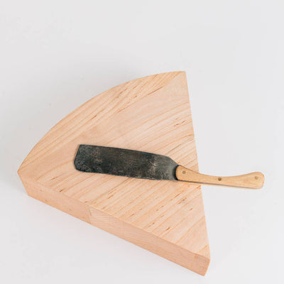 product image for the cheese block with hand forged knife by millstream home 4 98
