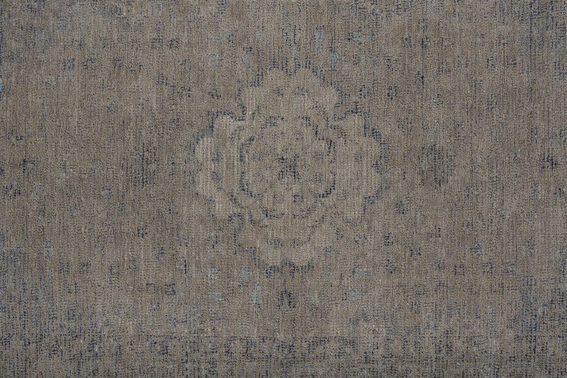 media image for Ramey Hand Woven Gray and Blue Rug by BD Fine Texture Image 1 255