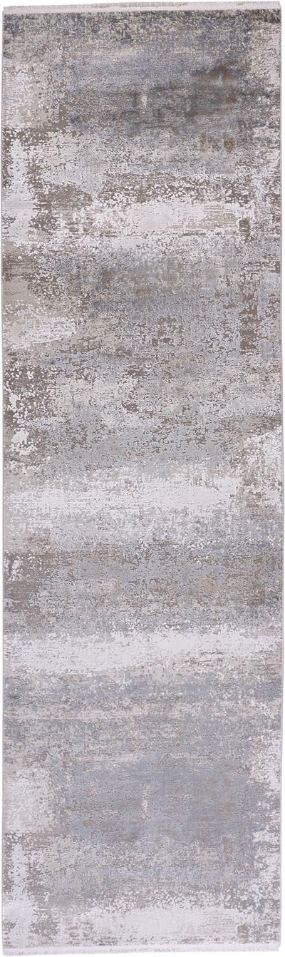 product image for Lindstra Gray and Silver Rug by BD Fine Flatshot Image 1 97