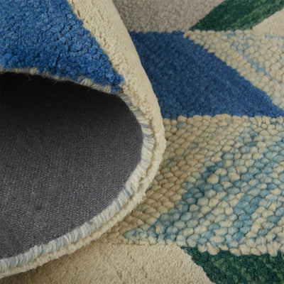 product image for Elison Hand Tufted Green and Blue Rug by BD Fine Roll Image 1 66