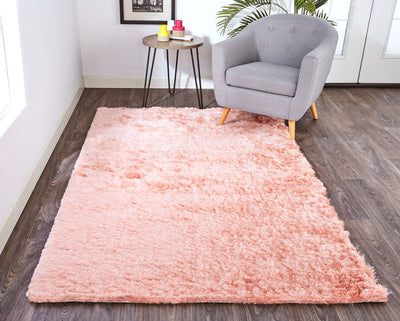 product image for Freya Hand Tufted Salmon Pink Rug by BD Fine Roomscene Image 1 17
