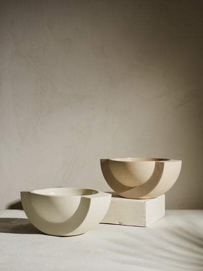 product image for saturn ceramic bowl in sand design by light and ladder 5 47