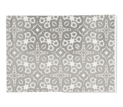 product image for paseo embossed silver notebook design by christian lacroix 3 63