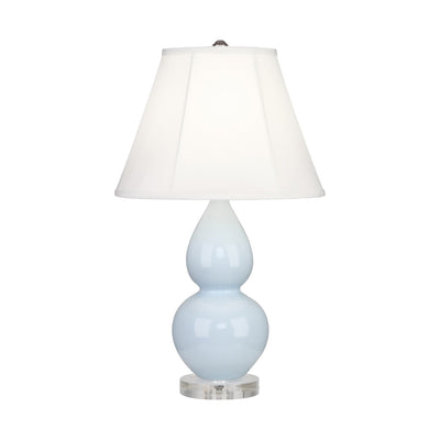 product image for baby blue glazed ceramic double gourd accent lamp by robert abbey ra 1689 7 61