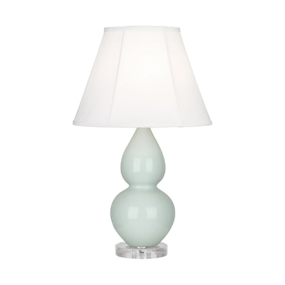 product image for celadon glazed ceramic double gourd accent lamp by robert abbey ra 1786 7 94