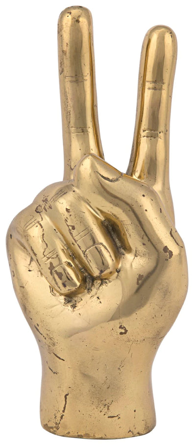 product image for peace sign sculpture in various finishes design by noir 1 74