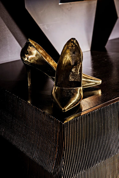product image for heel sculpture in brass design by noir 4 50