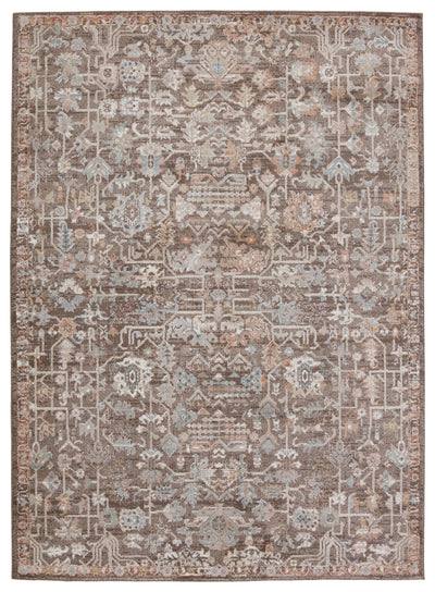 product image of Abrielle Mariette Brown & Light Gray Rug 516
