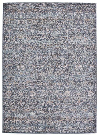 product image of Abrielle Odette Dark Blue & Gray Rug 1 534