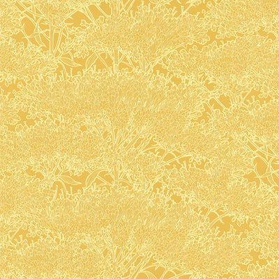 product image of Cherry Blossom Motif Wallpaper in Yellow from the Absolutely Chic Collection by Galerie Wallcoverings 599