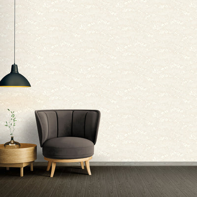 product image for Cherry Blossom Motif Wallpaper in Cream/Grey/Metallic from the Absolutely Chic Collection by Galerie Wallcoverings 99