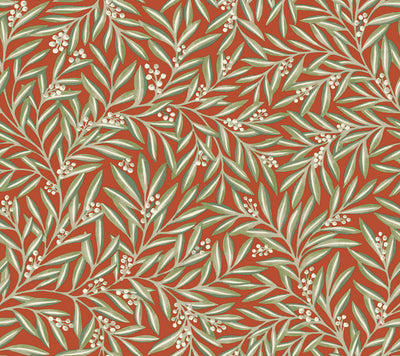 product image for Rowan Rust Wallpaper from the Arts and Crafts Collection by Ronald Redding 63