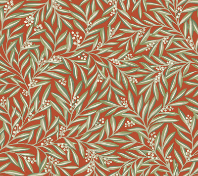 product image for Rowan Rust Wallpaper from the Arts and Crafts Collection by Ronald Redding 90