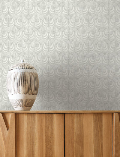 product image for Craftsman Grey Wallpaper from the Arts and Crafts Collection by Ronald Redding 19