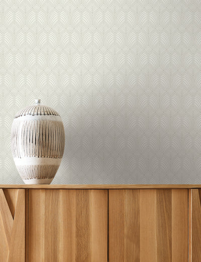 product image for craftsman light beige wallpaper from the arts and crafts collection by ronald redding 3 6