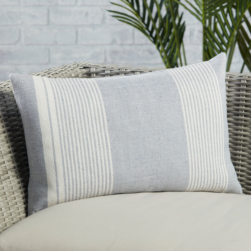 media image for Acapulco Carinda Indoor/Outdoor Gray & Ivory Pillow 4 257