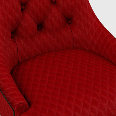 product image for Acute Fabric in Brick Red 80