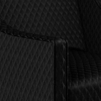 product image for Acute Fabric in Jet Black 62