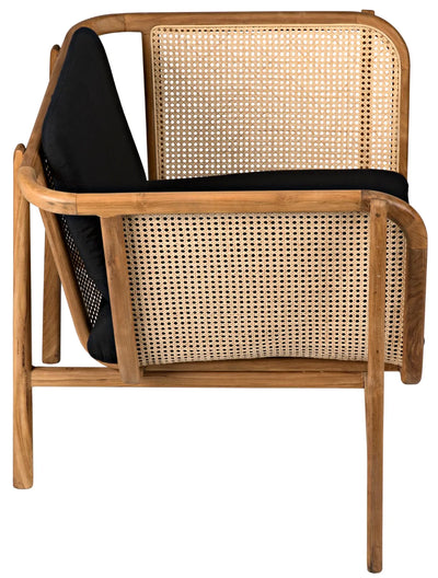 product image for balin chair with caning by noir 2 25