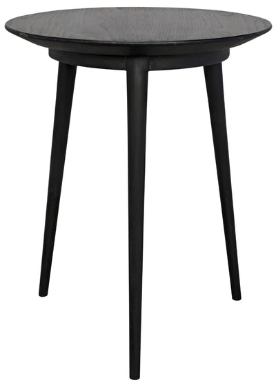 product image of tripod side table in charcoal black design by noir 1 534