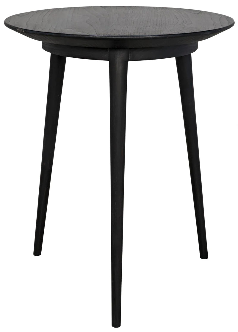 media image for tripod side table in charcoal black design by noir 1 213