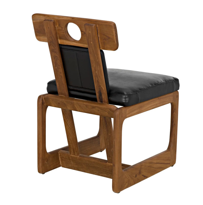 media image for buraco dining chair by noir new ae 222t 4 229