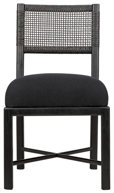 product image for lobos chair in charcoal black design by noir 2 25