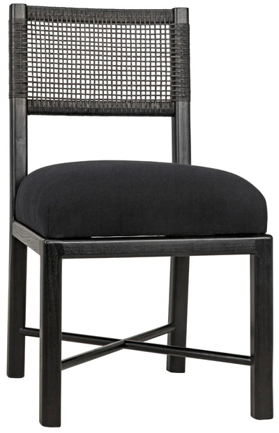product image for lobos chair in charcoal black design by noir 1 3
