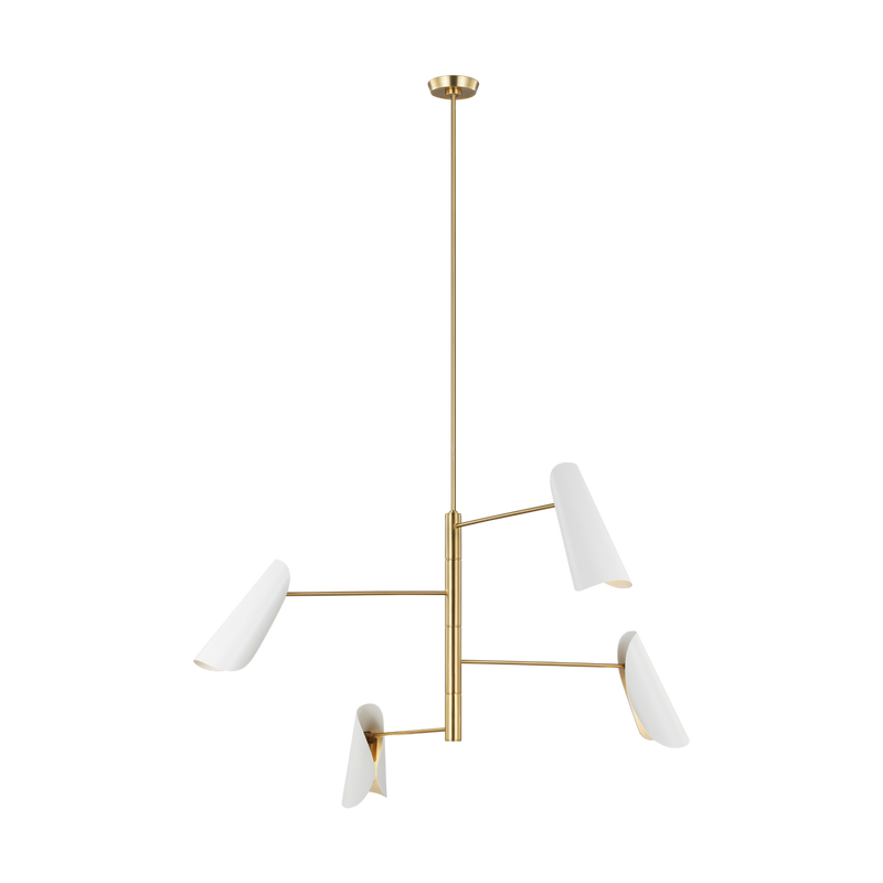 media image for four light chandelier by aerin aec1024bbsmbk 2 214