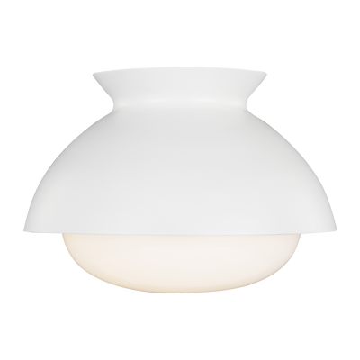 product image for one light flush mount by aerin aef1001mbk 2 66