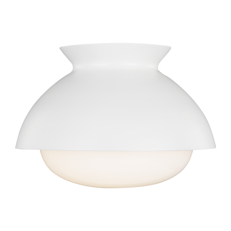 media image for one light flush mount by aerin aef1001mbk 2 23