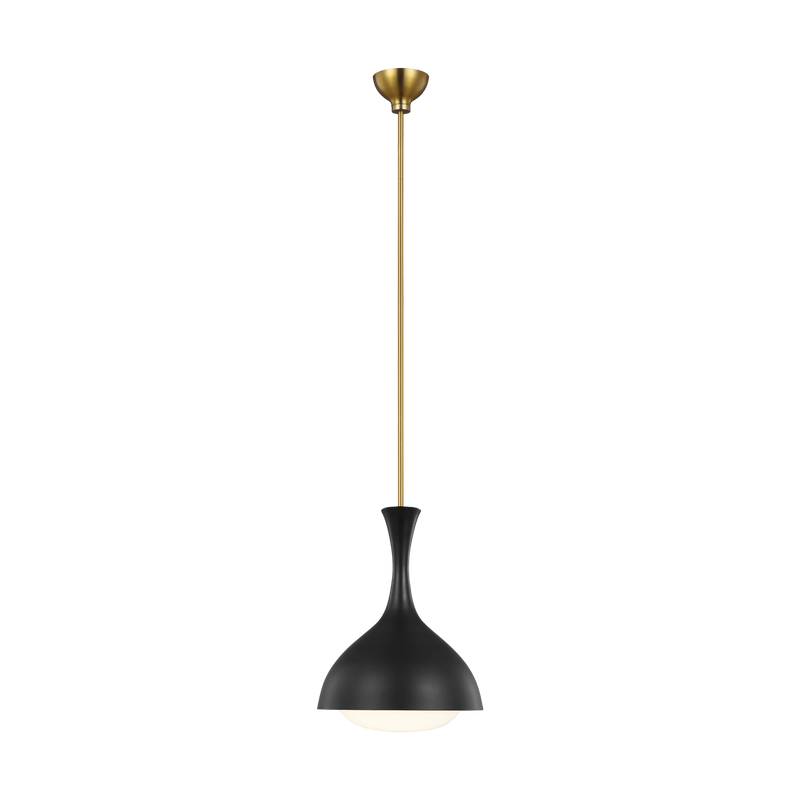 media image for one light small pendant by aerin aep1011bbsmbk 1 232