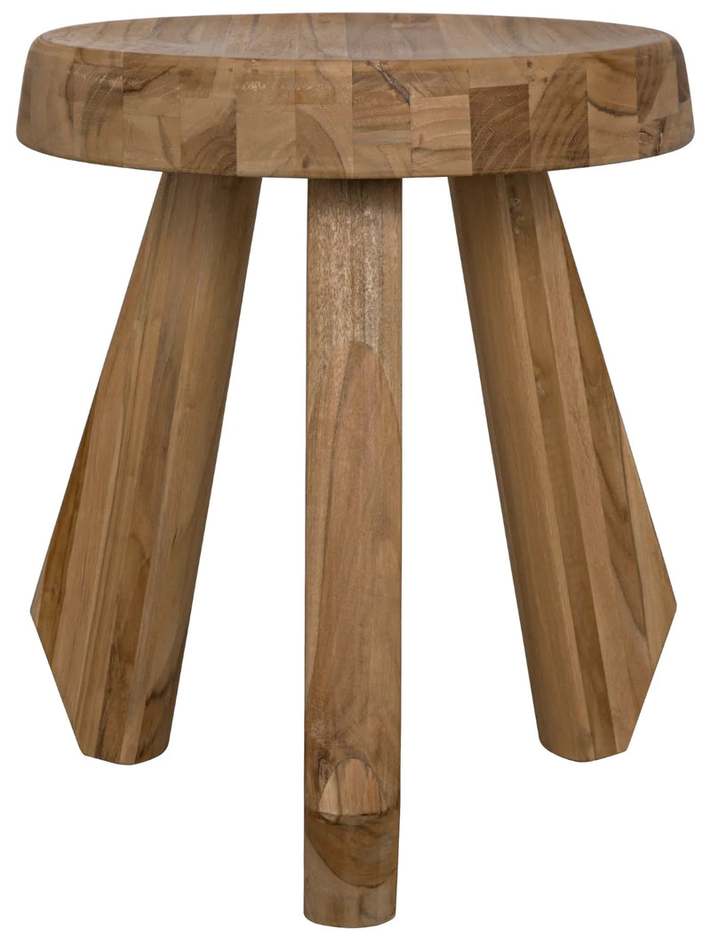 media image for priam teak stool design by noir 1 293