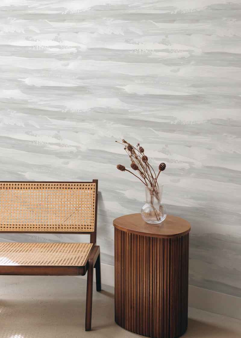 media image for On The Horizon Wallpaper in Grey & Slate 270