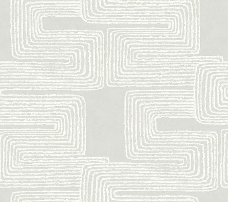 media image for Zulu Thread Wallpaper in Dove & Pearl 232