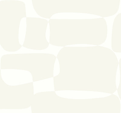product image for Block Wallpaper in White & Ivory 10