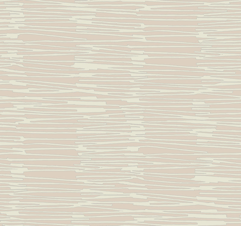 media image for Water Reed Thatch Wallpaper in Clay & Silver 254