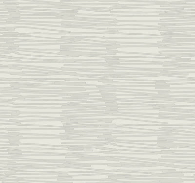 product image of Water Reed Thatch Wallpaper in Dove & Silver 539