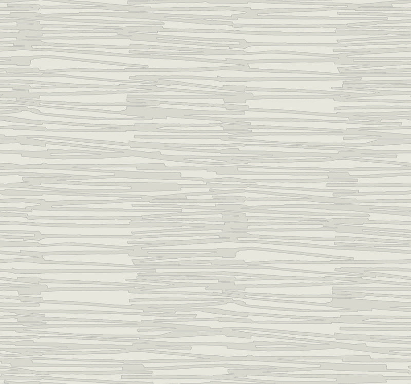 media image for Water Reed Thatch Wallpaper in Dove & Silver 24