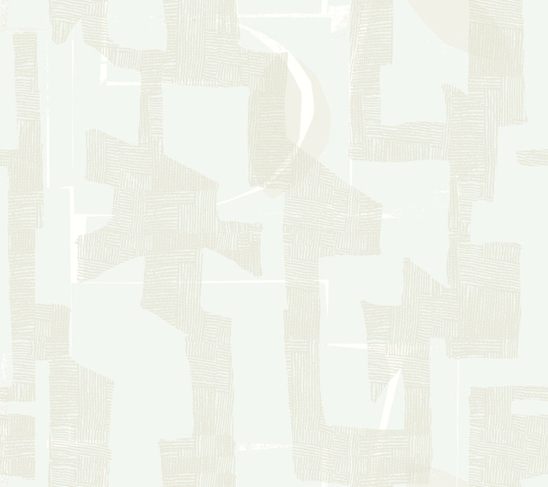 media image for Modern Tribal Wallpaper in Dove & Sand 241