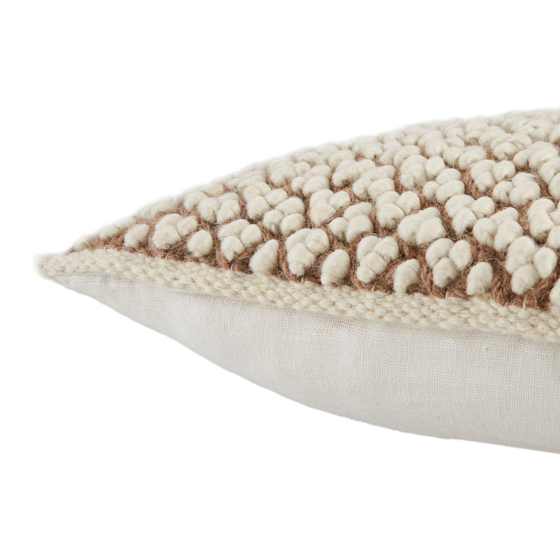 media image for Madur Textured Pillow in Tan by Jaipur Living 283