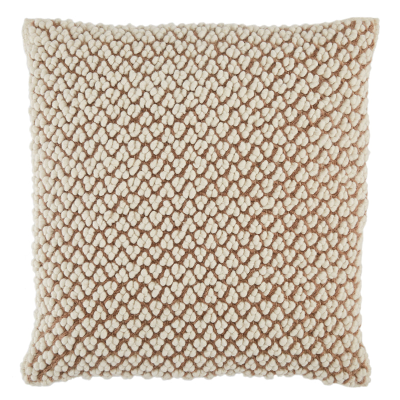 media image for Madur Textured Pillow in Tan by Jaipur Living 273