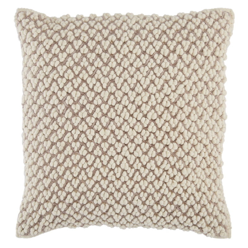 media image for Madur Textured Pillow in Light Taupe by Jaipur Living 248