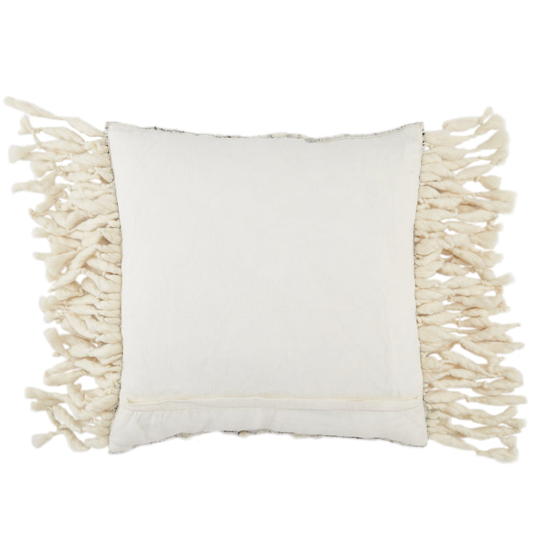 media image for Mahya Textured Pillow in Ivory & Light Gray by Jaipur Living 261