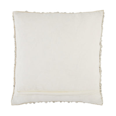 product image for Kaz Textured Pillow in Light Gray by Jaipur Living 21
